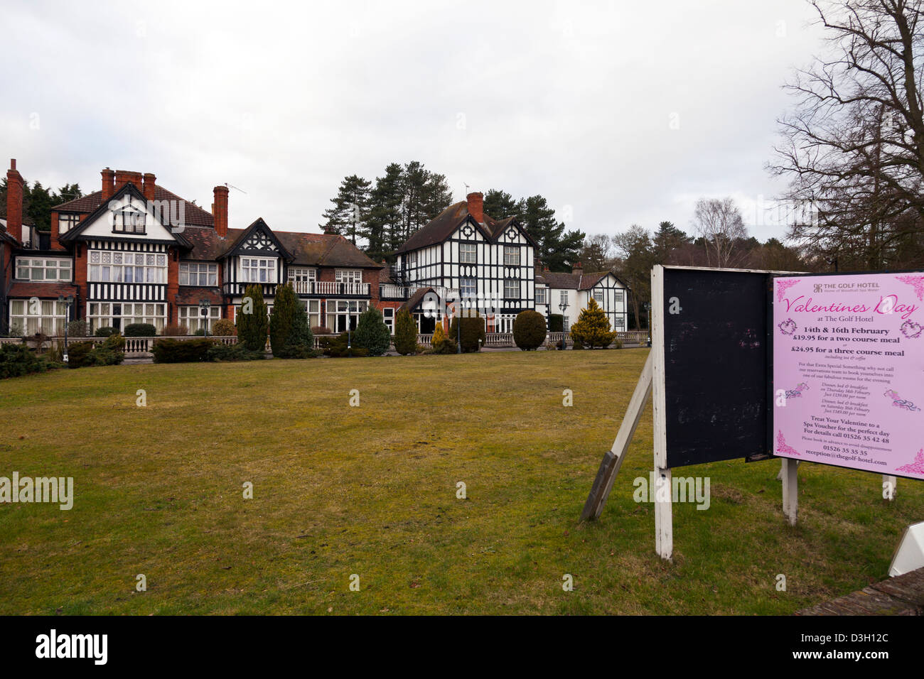 woodhall spa golf hotel Woodhall Spa Village Lincolnshire exterior