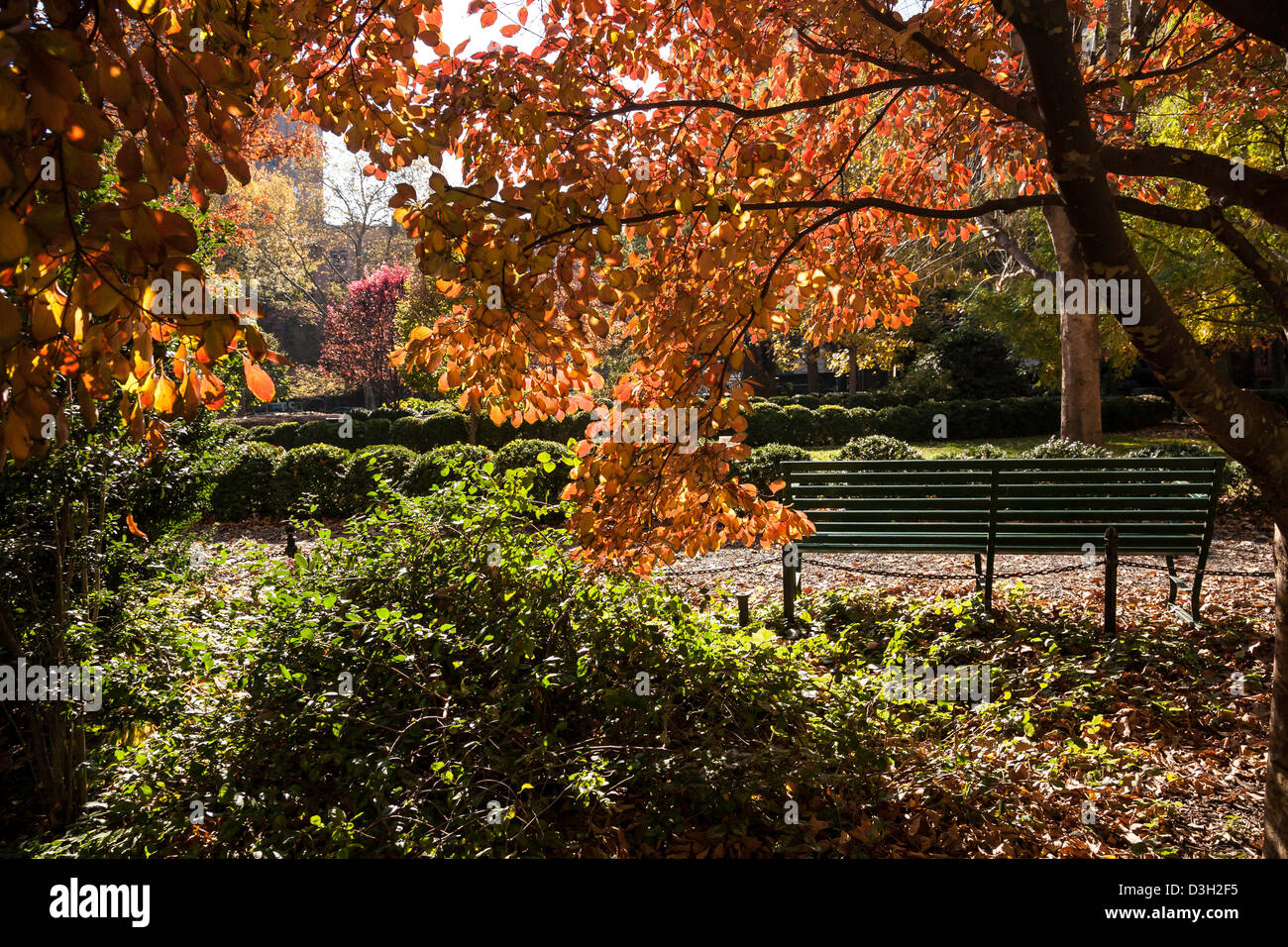 Gramercy Park, NYC Stock Photo