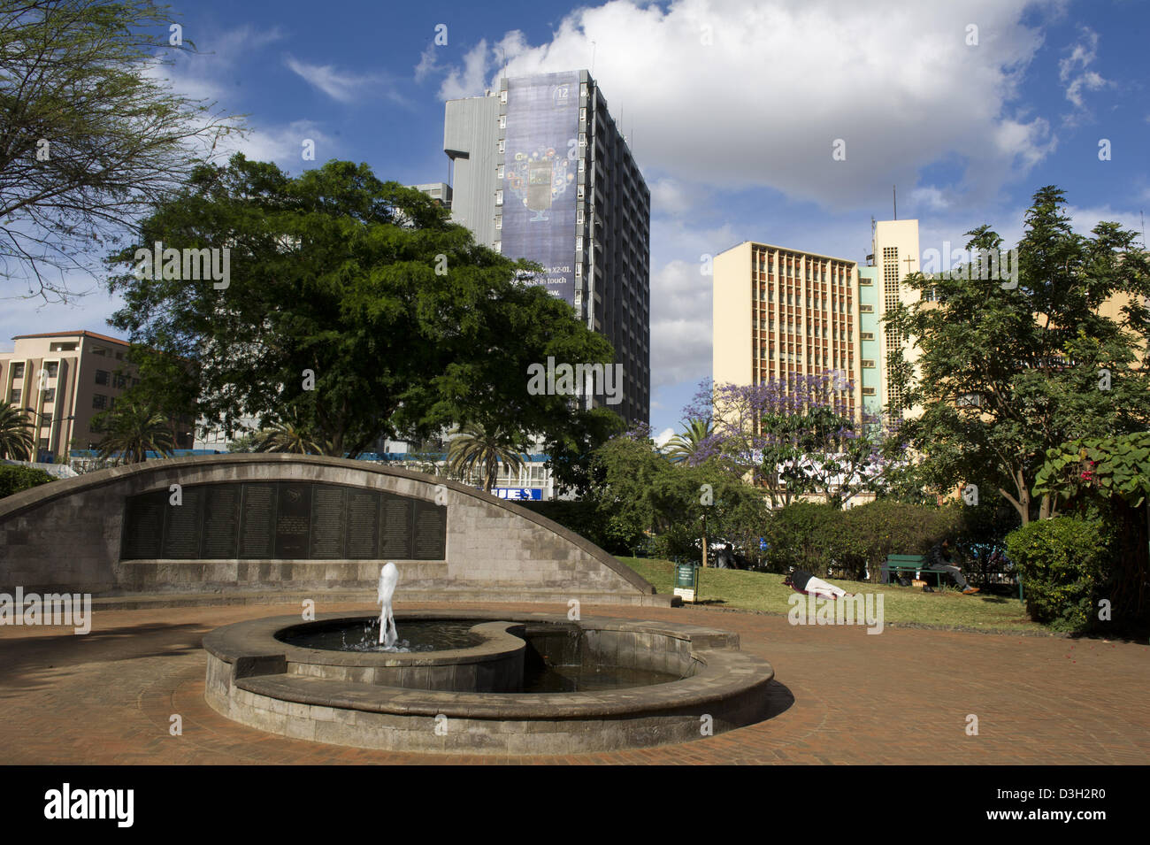 US Embassy bombing memorial, Nairobi, Kenya Stock Photo Alamy