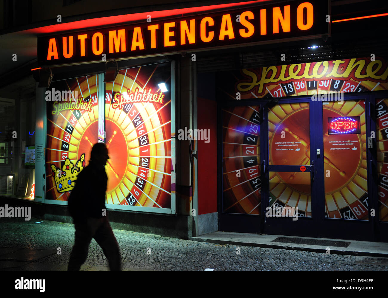 Berlin, Germany, casino in Berlin Stock Photo