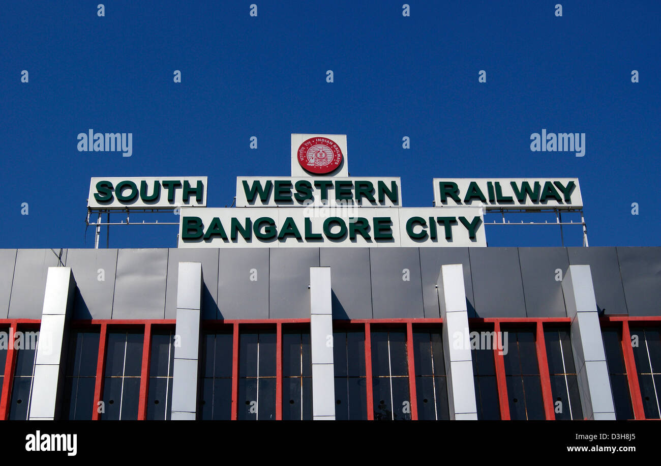 Bangalore main railway station hires stock photography and images Alamy