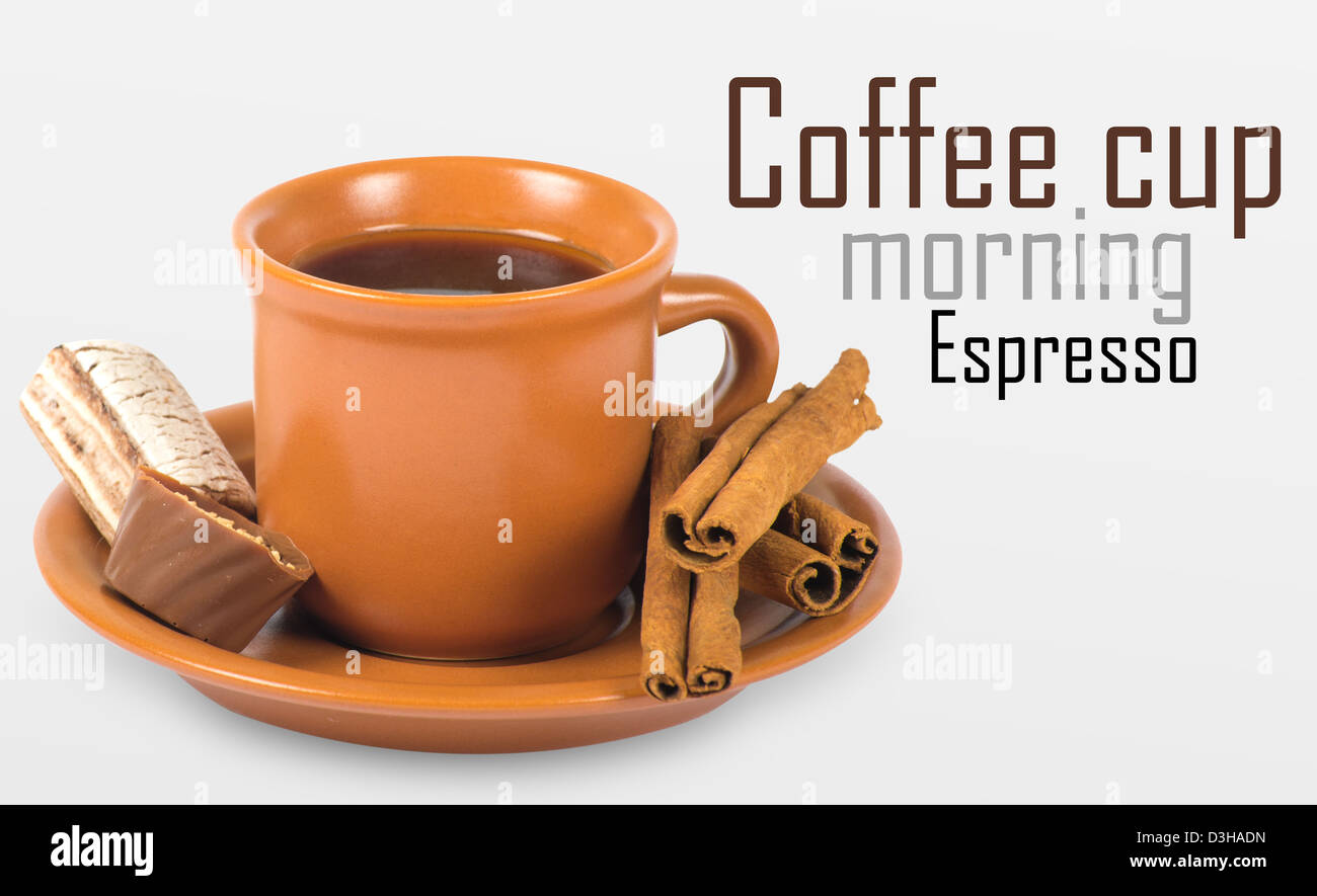 Cup of espresso Stock Photo - Alamy