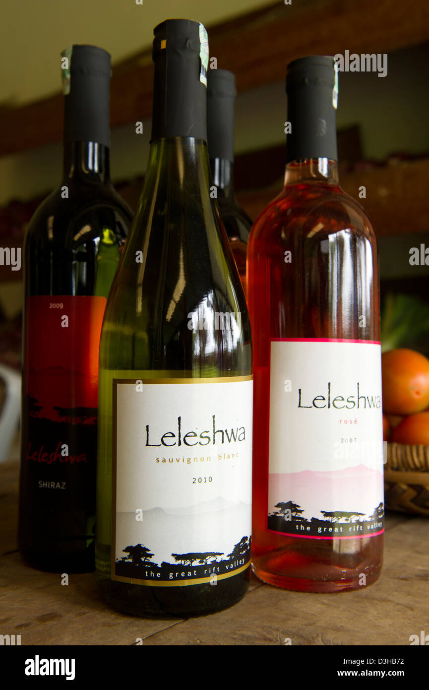 Locally produced wine, Naivasha, Kenya Stock Photo Alamy