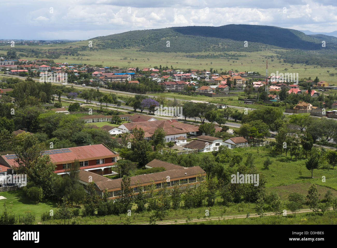 Nakuru town, Kenya Stock Photo