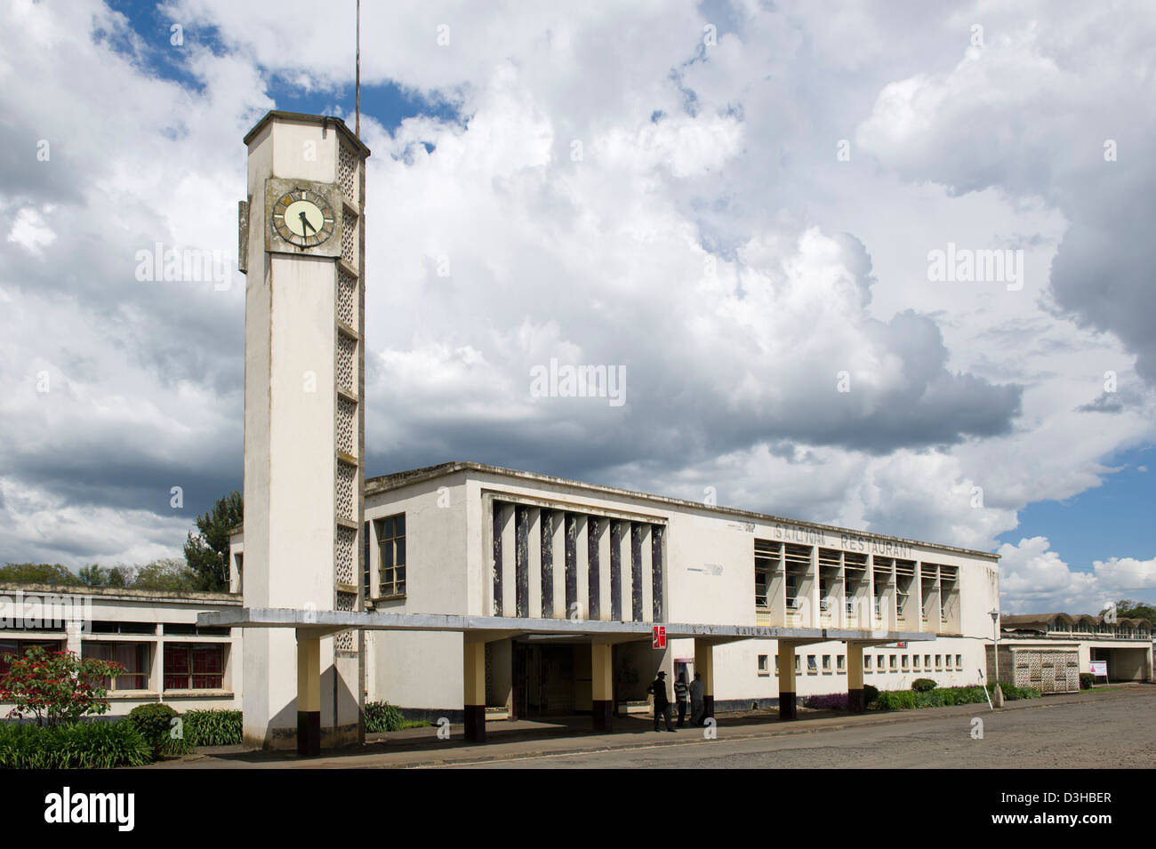 train station, Nakuru, Kenya Stock Photo
