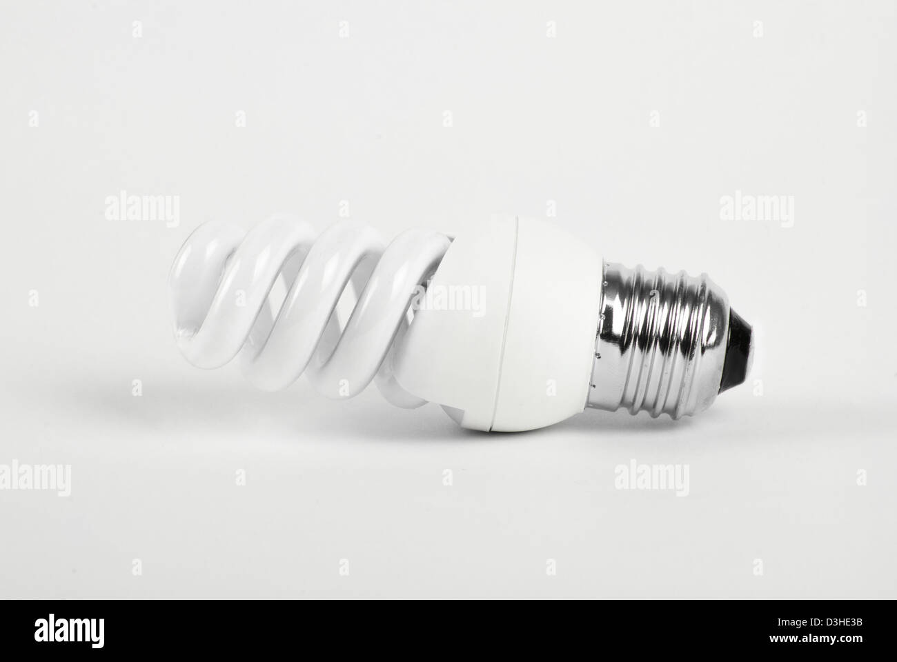 Energy saving fluorescent light bulb Stock Photo - Alamy