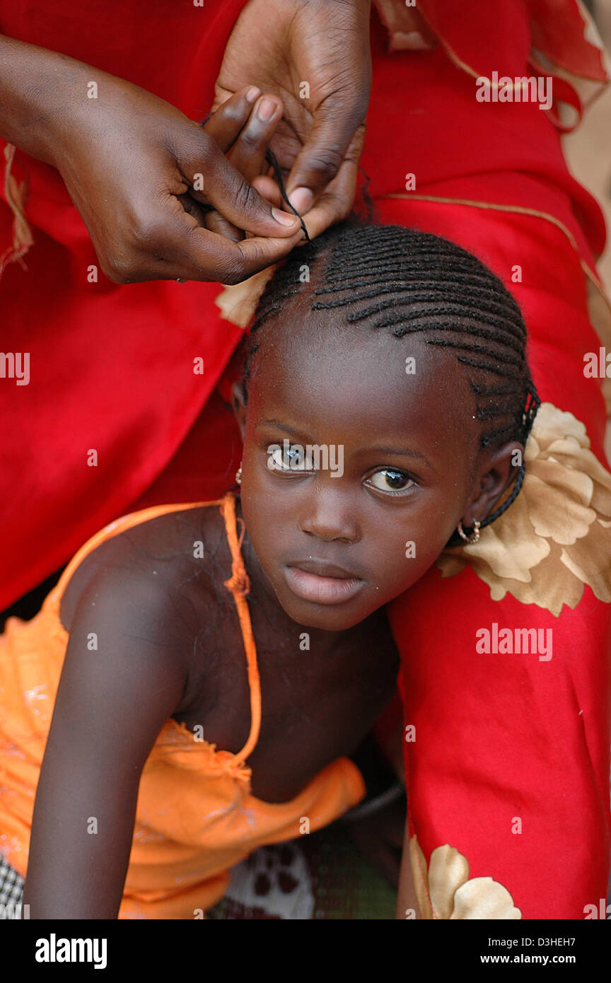 AN AFRICAN CHILD Stock Photo