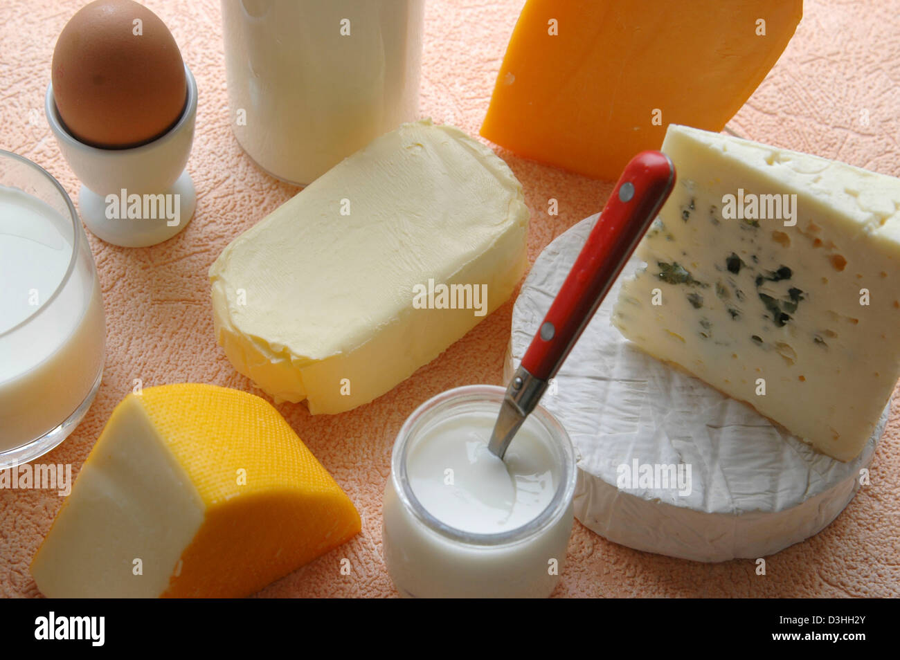 DAIRY PRODUCT Stock Photo