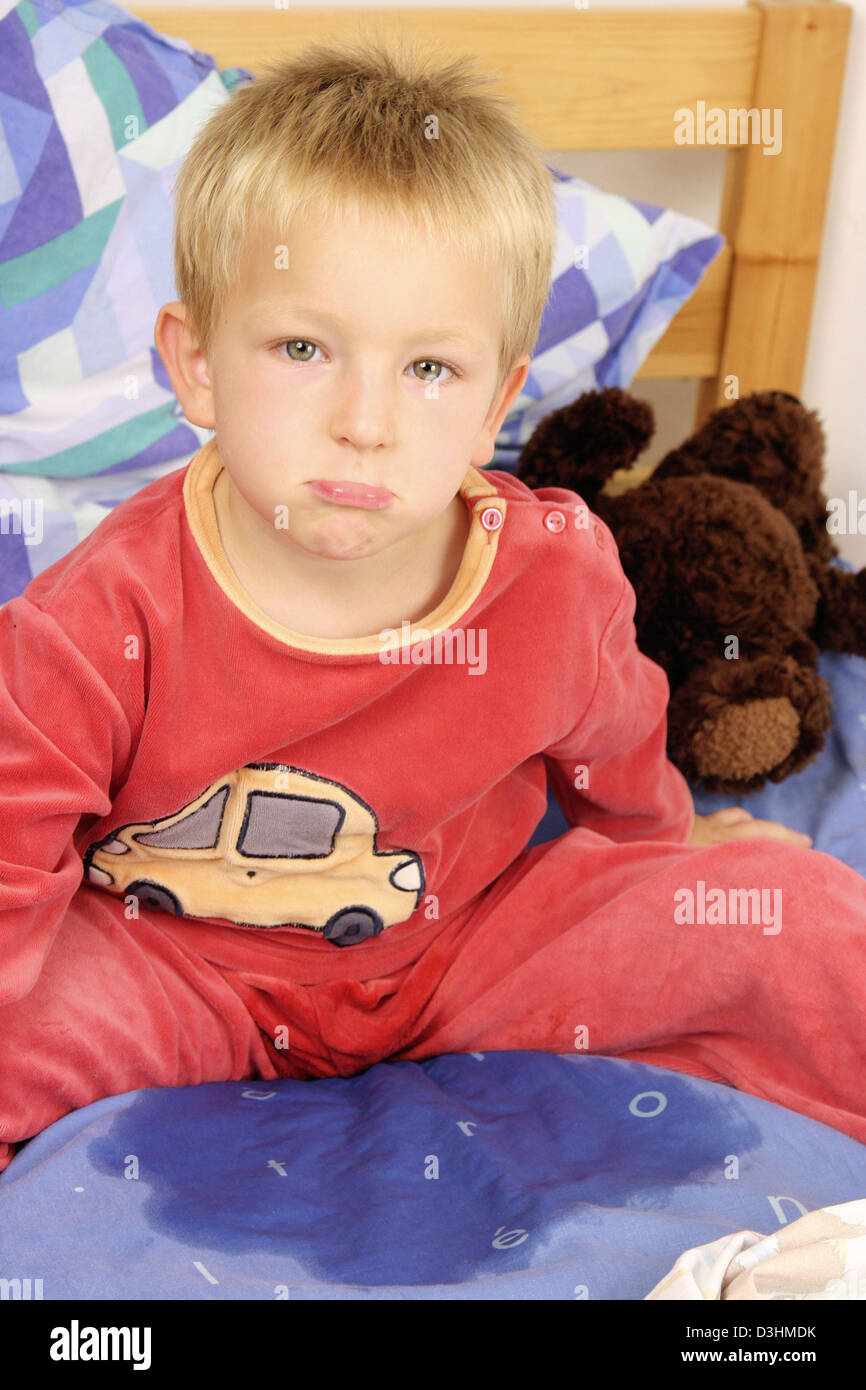 CHILD WITH ENURESIS Stock Photo Alamy