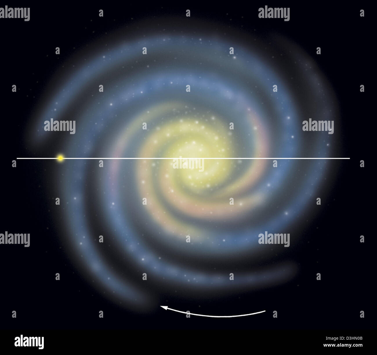 Milky way artwork hi-res stock photography and images - Alamy
