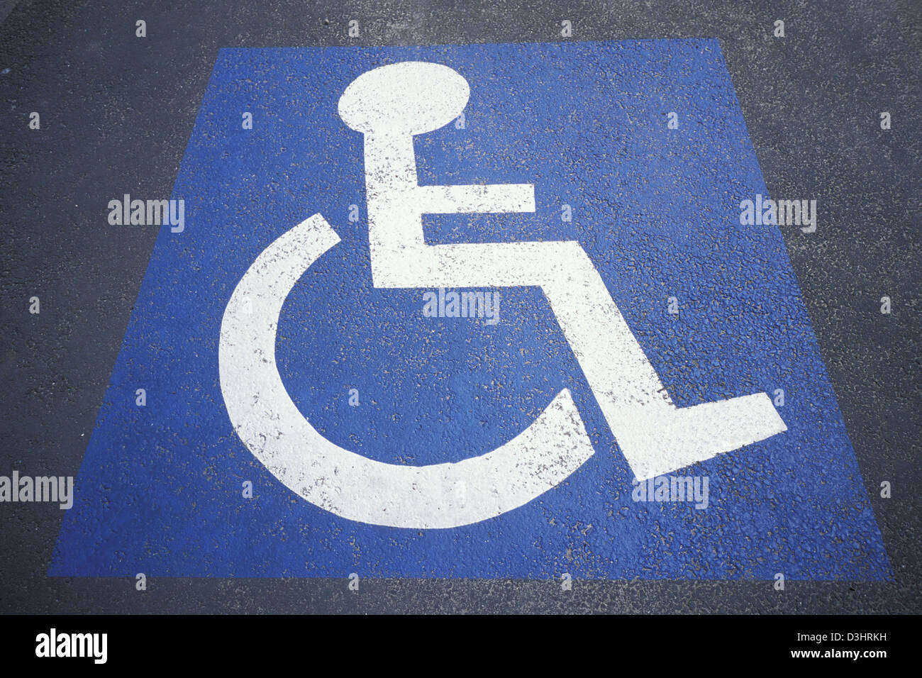 Handicapped Arabic Sign Signs of staining hi-res stock photography and images - Alamy