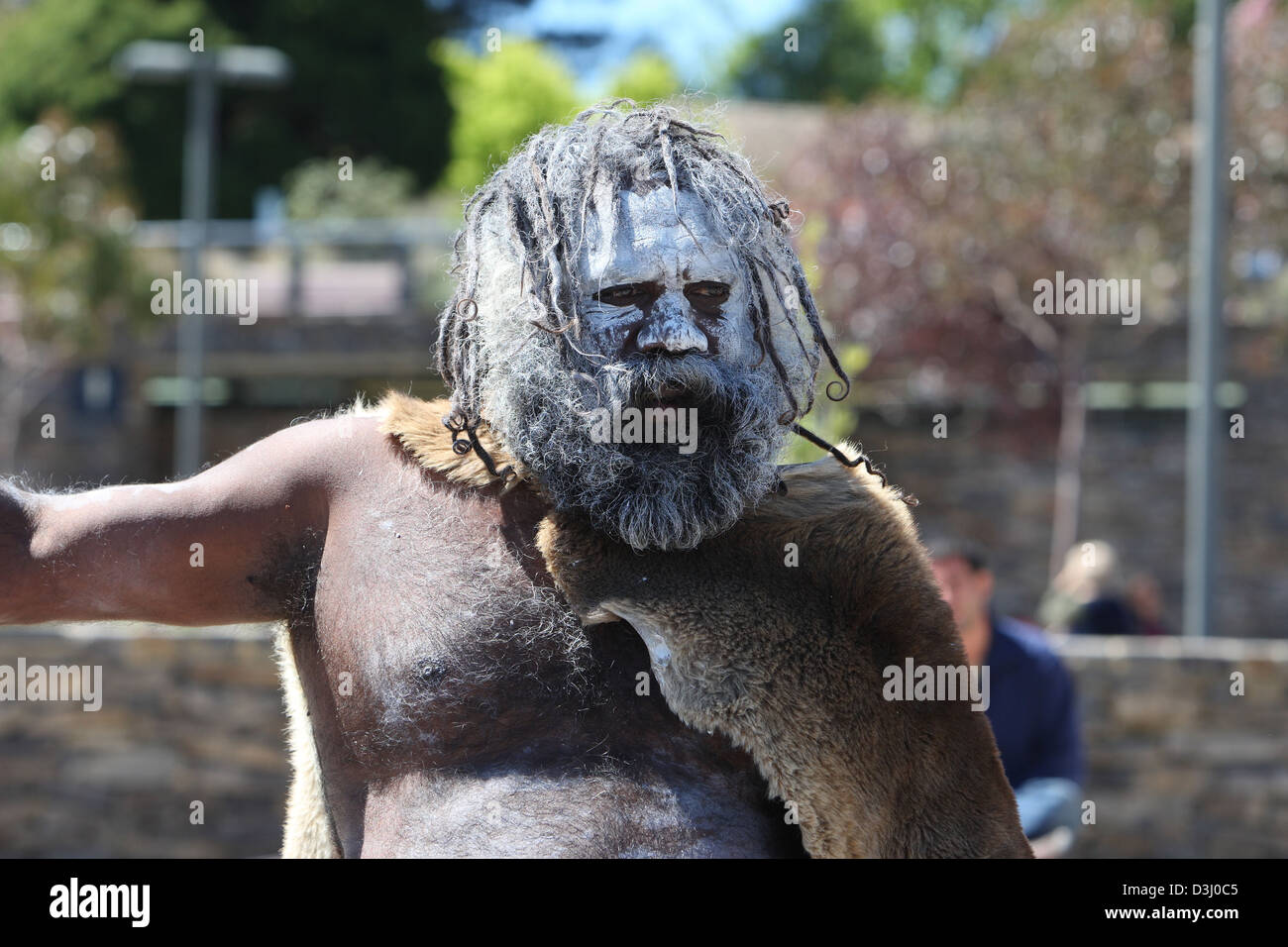 Aboriginal,at Three Sisters is the Blue Mountains Stock Photo Alamy