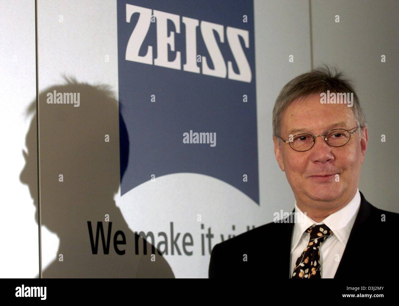 (dpa) Dieter Kurz, chairman of Carl Zeiss, German optics and
