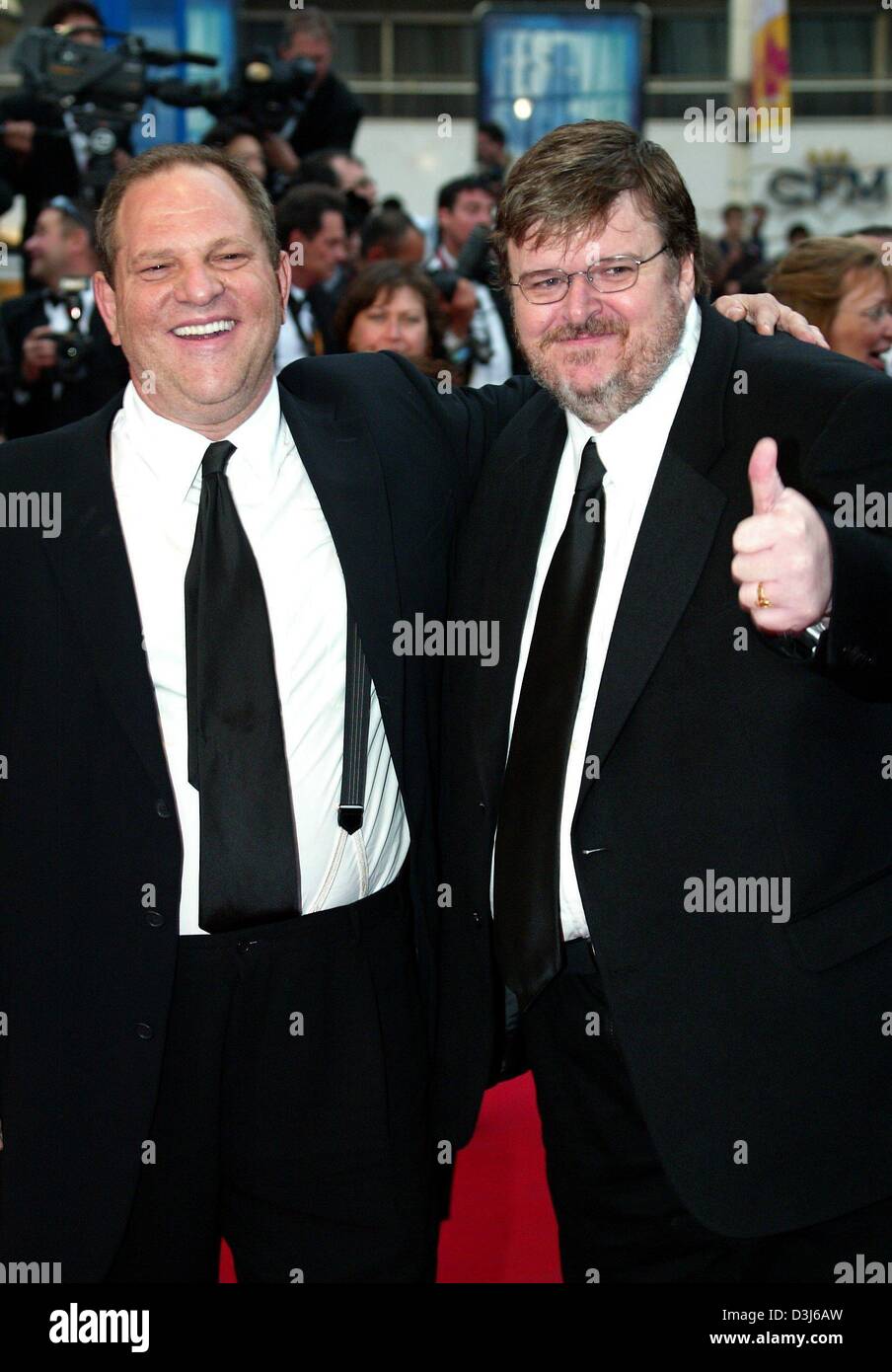 Afbeeldingsresultaat voor picture of harvey weinstein and michael moore