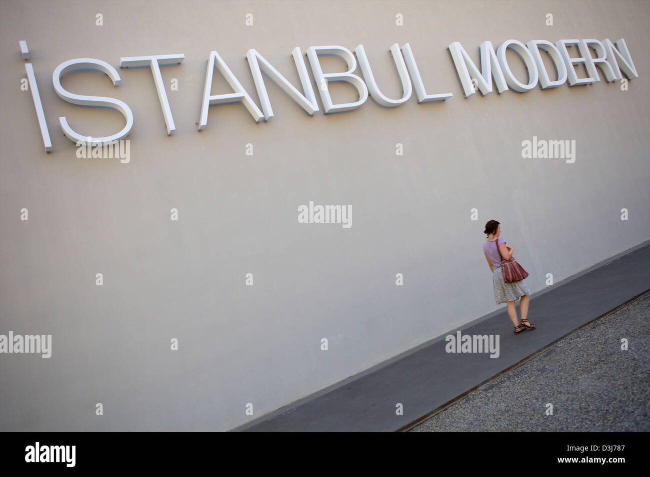 Istanbul Modern Art gallery, Istanbul, Turkey Stock Photo Alamy