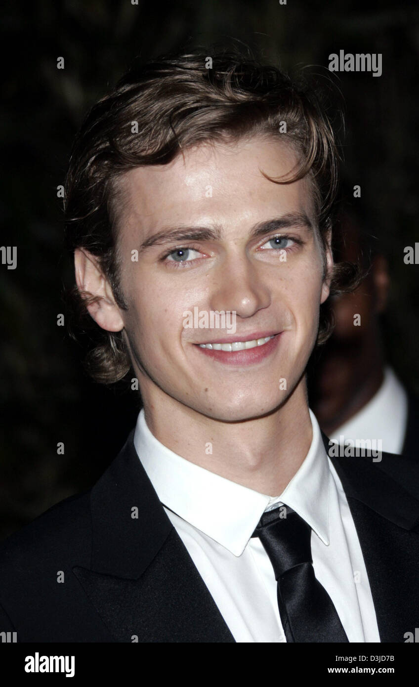 (dpa) - Actor Hayden Christensen arrives to a party on the occasion of premiere of his film 'Star Wars Episode 3 - Revenge of the Sith' at the 58th International Film Festival Cannes, France, 15 May 2005. Stock Photo