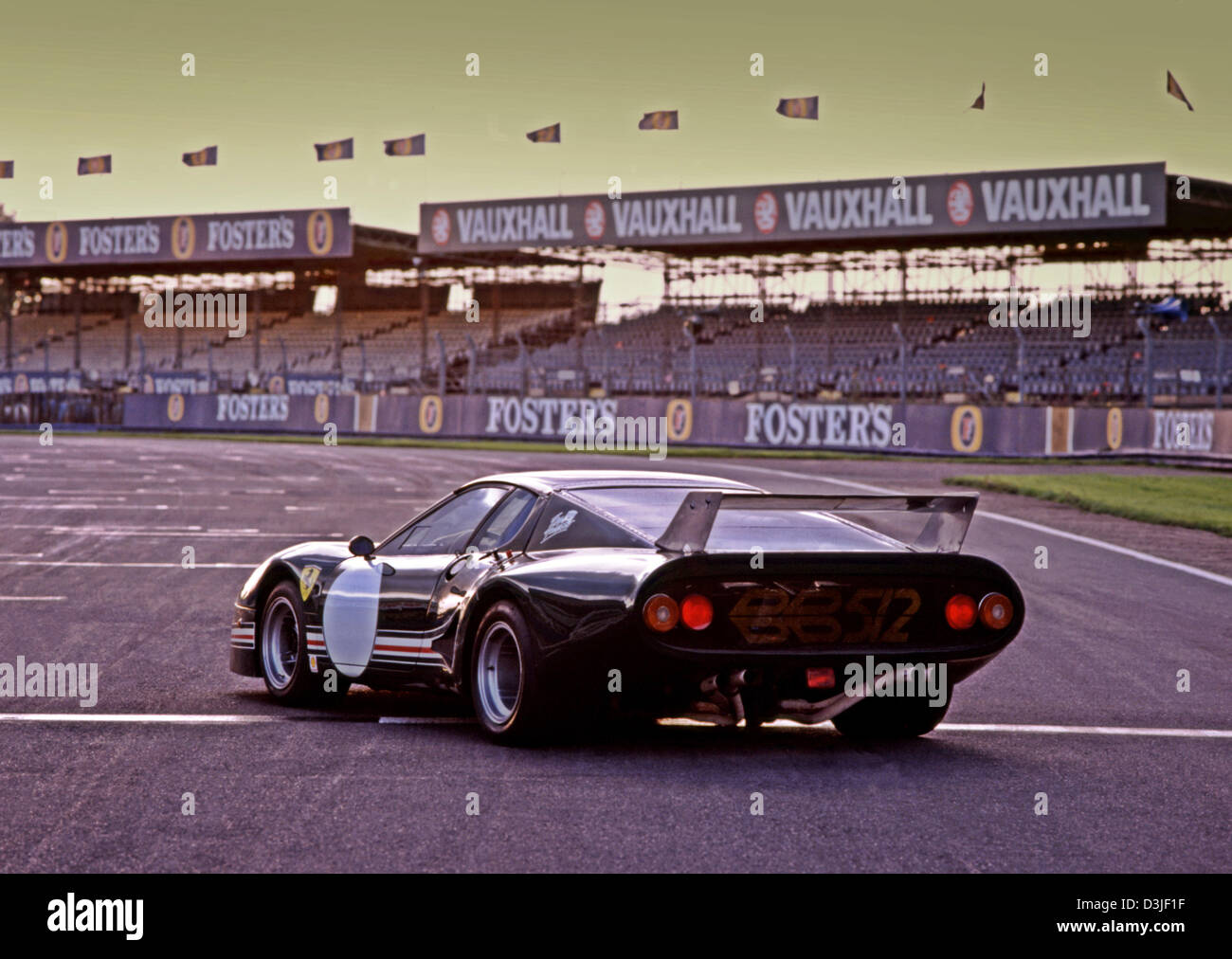 1978 Ferrari 512BB Le Mans sports racing car Stock Photo