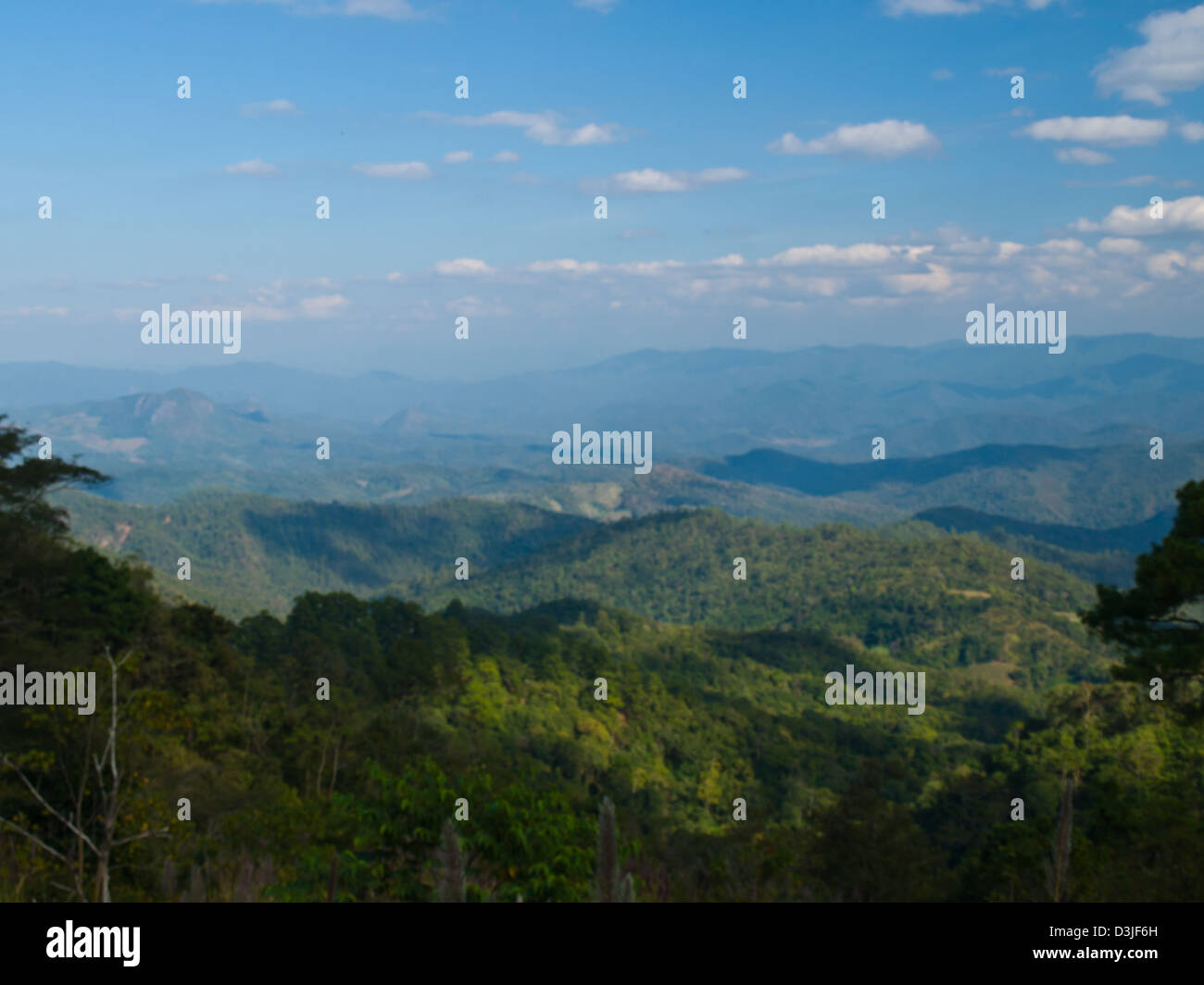 Mae hong son, thailand mountain hi-res stock photography and images - Alamy