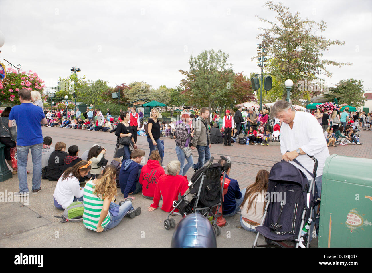 Disneyland, Paris - rides, characters, entertainment, theme park Stock Photo