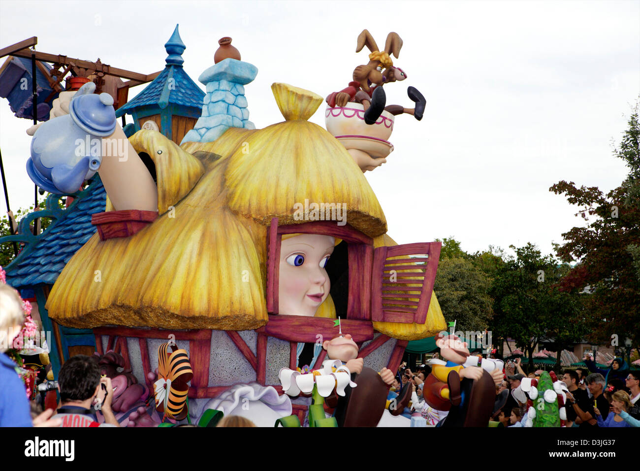 Disneyland, Paris - rides, characters, entertainment, theme park Stock Photo