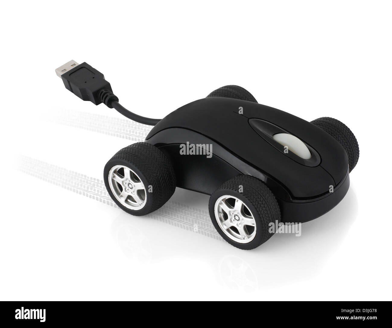 Computer mouse concept, speed mouse Stock Photo