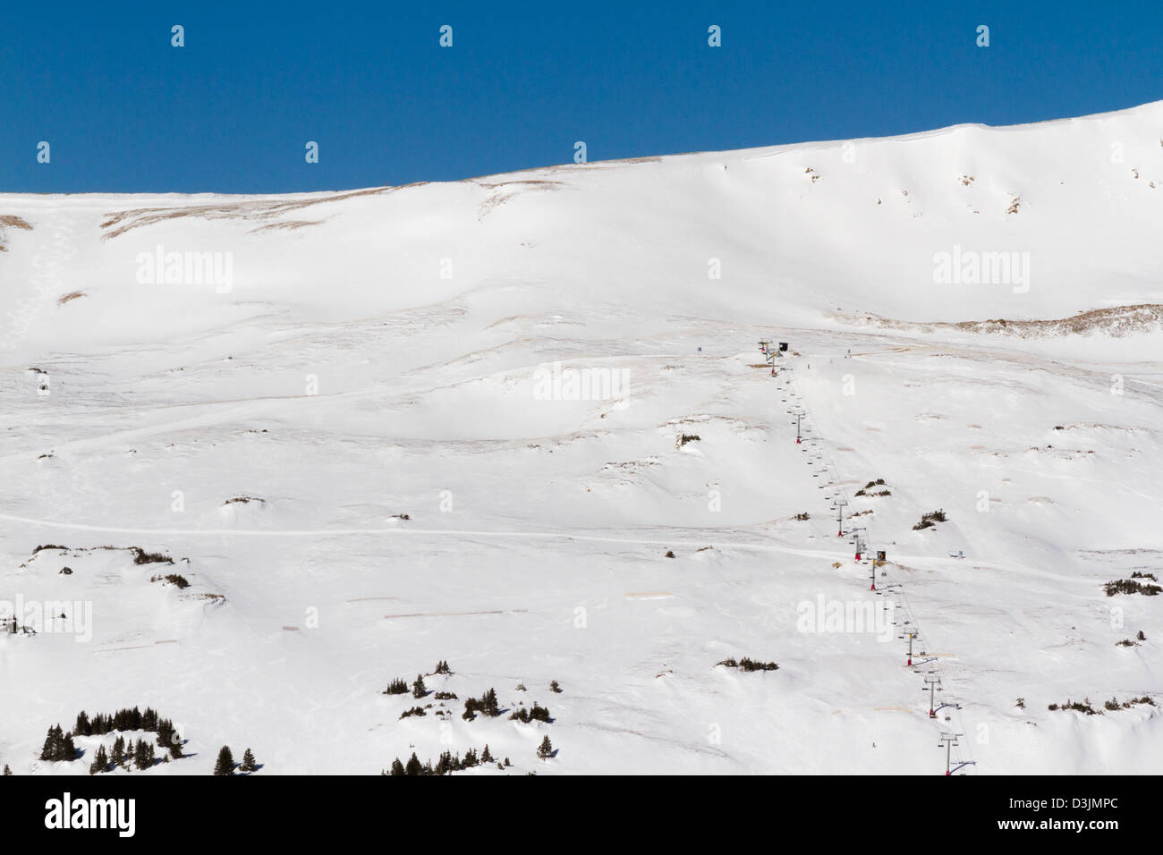 Skiing at Loveland ski resort, Colorado Stock Photo - Alamy