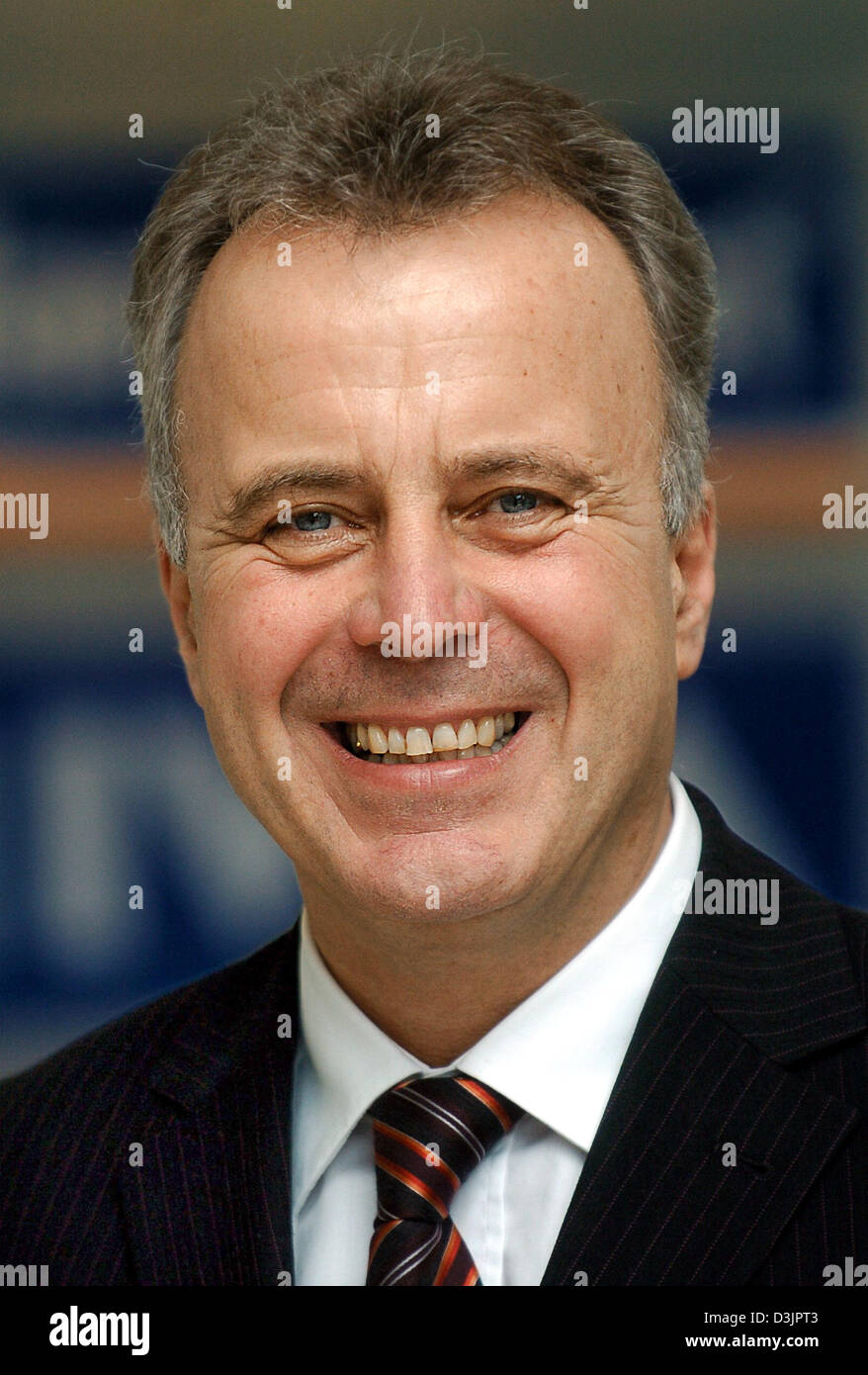 (dpa) ThomasBernd Quaas, the new Chairman of Beiersdorf AG, smiles