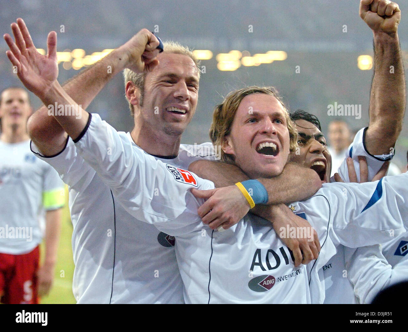 Sports spo soccer bundesliga happy celebrating jubilating smiling ...