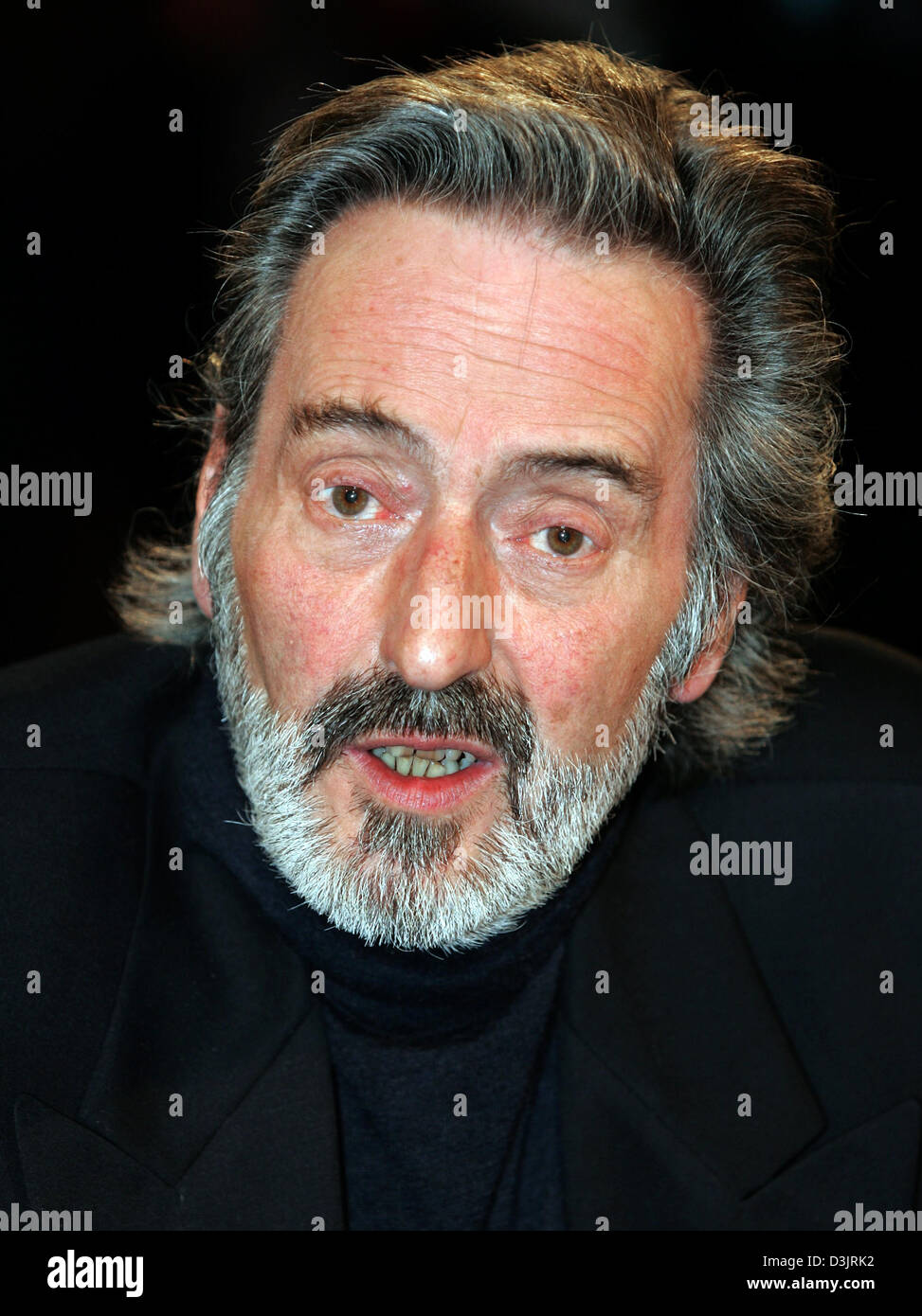 (dpa) German film director Helmut Dietl in the television talkshow 