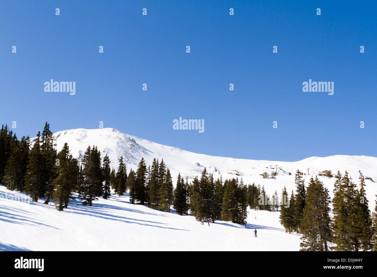 Skiing at Loveland ski resort, Colorado Stock Photo - Alamy