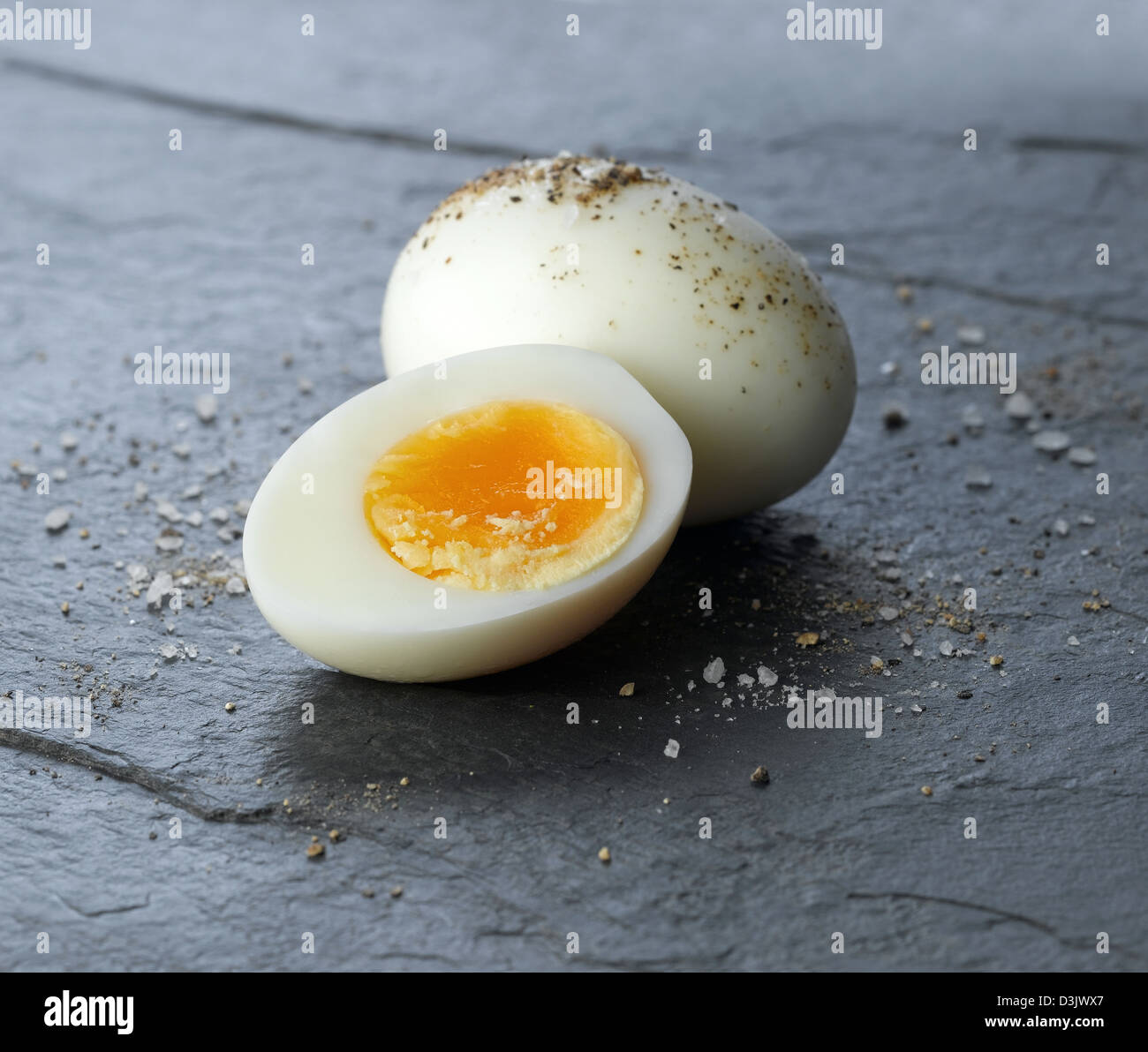 boiled egg Stock Photo