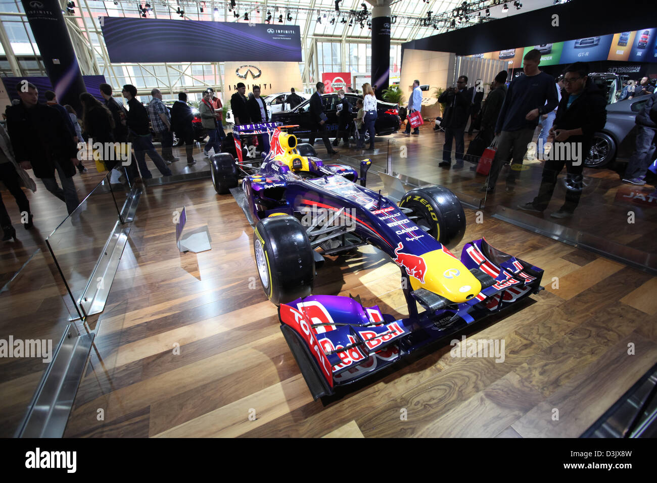 nissan redbull f1 racing car Stock Photo