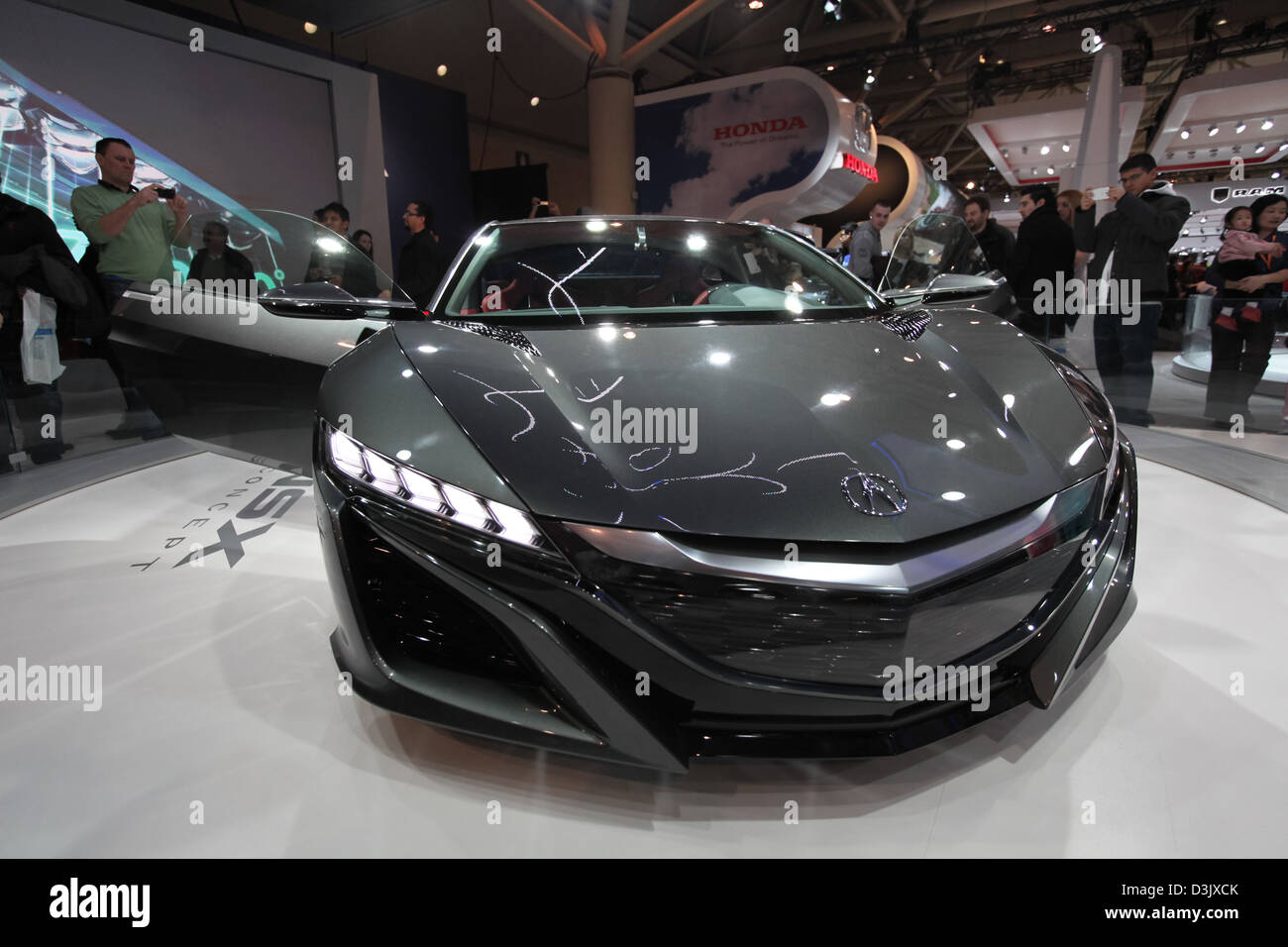 acura nsx front view Stock Photo