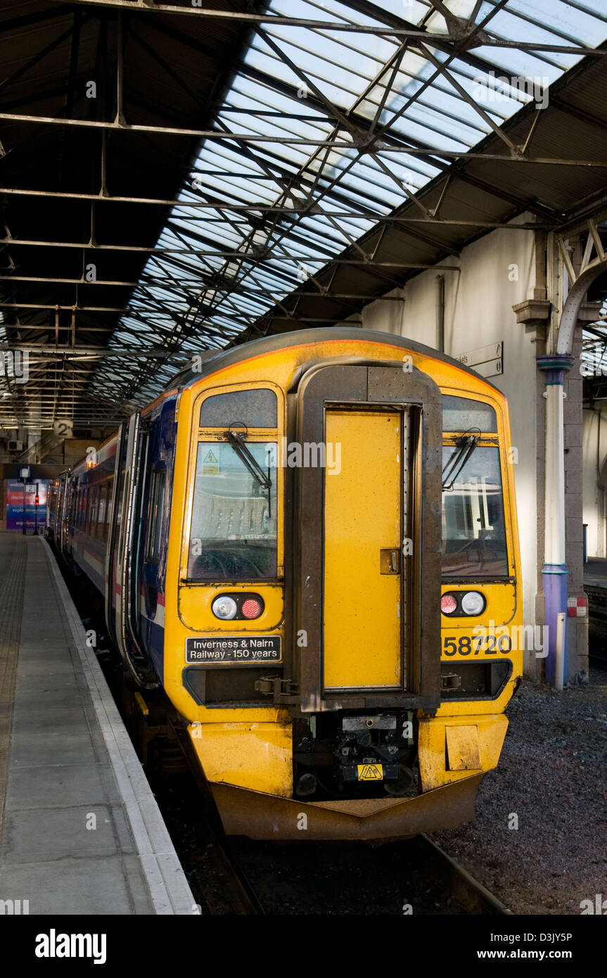Inverness Railway Station Stock Photos & Inverness Railway Station