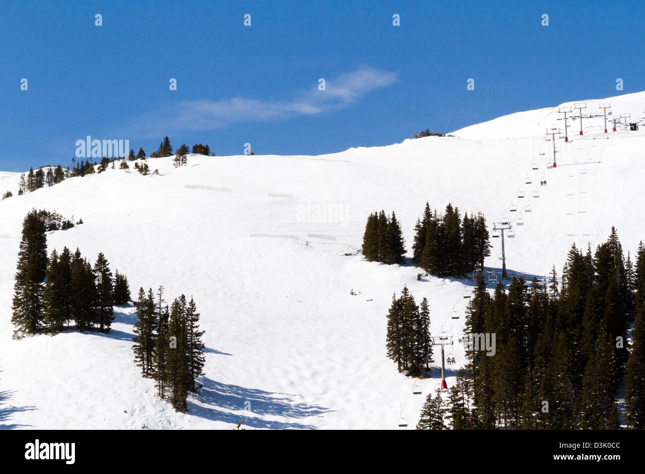Skiing at Loveland ski resort, Colorado Stock Photo - Alamy
