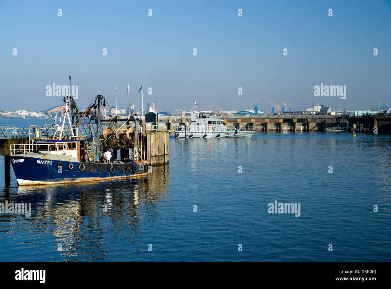 Sea fishing out of Cardiff Bay