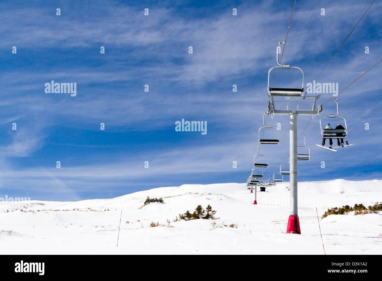 Skiing at Loveland ski resort, Colorado Stock Photo - Alamy