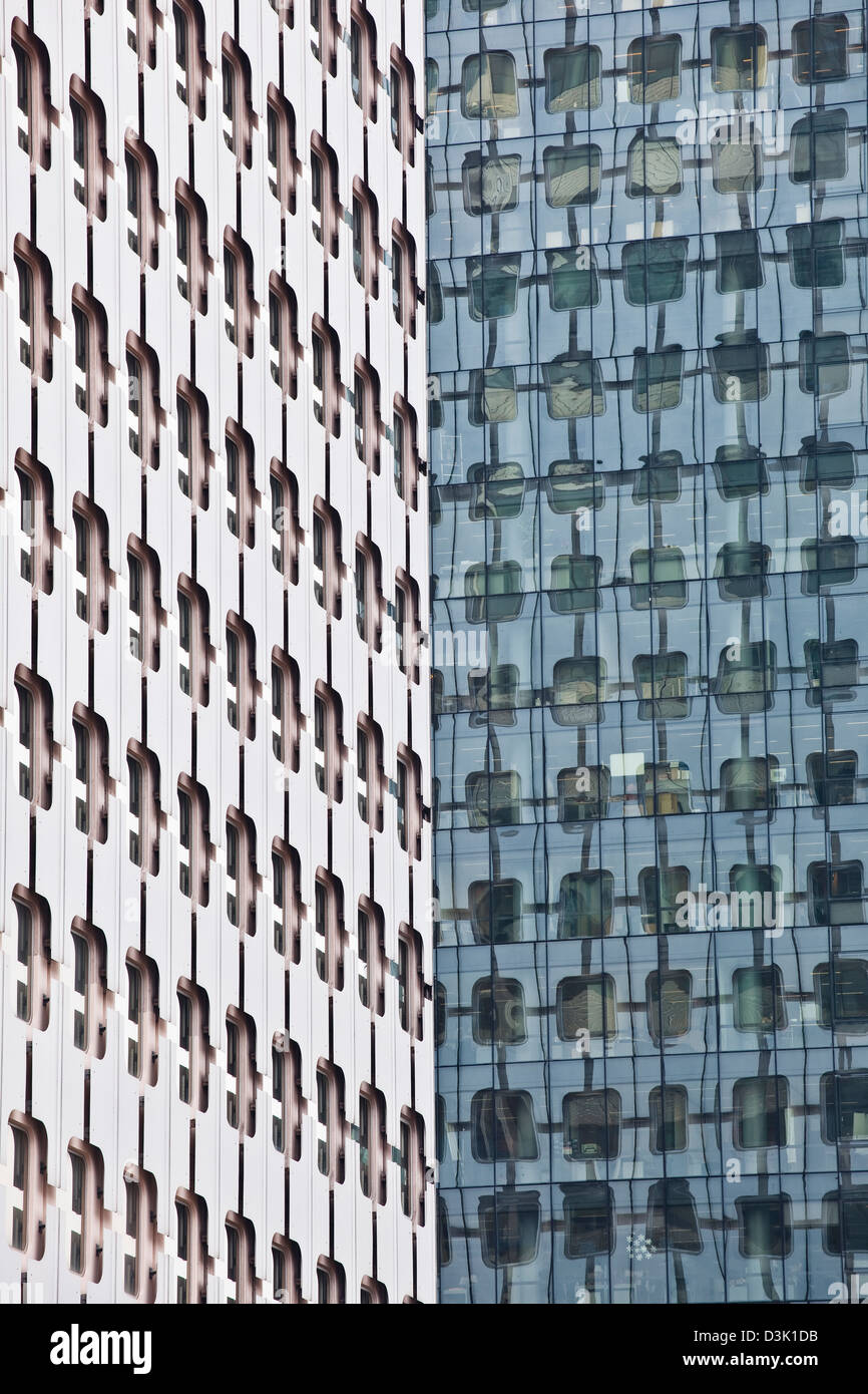 Office buildings in the La Defense district of Paris, France. Stock Photo