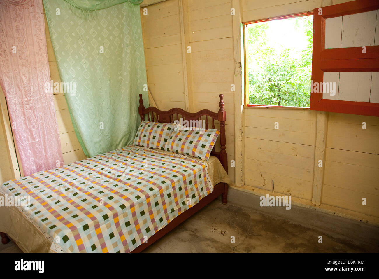 america, caribbean sea, hispaniola island, dominican republic, area of higuey, farm, interior Stock Photo