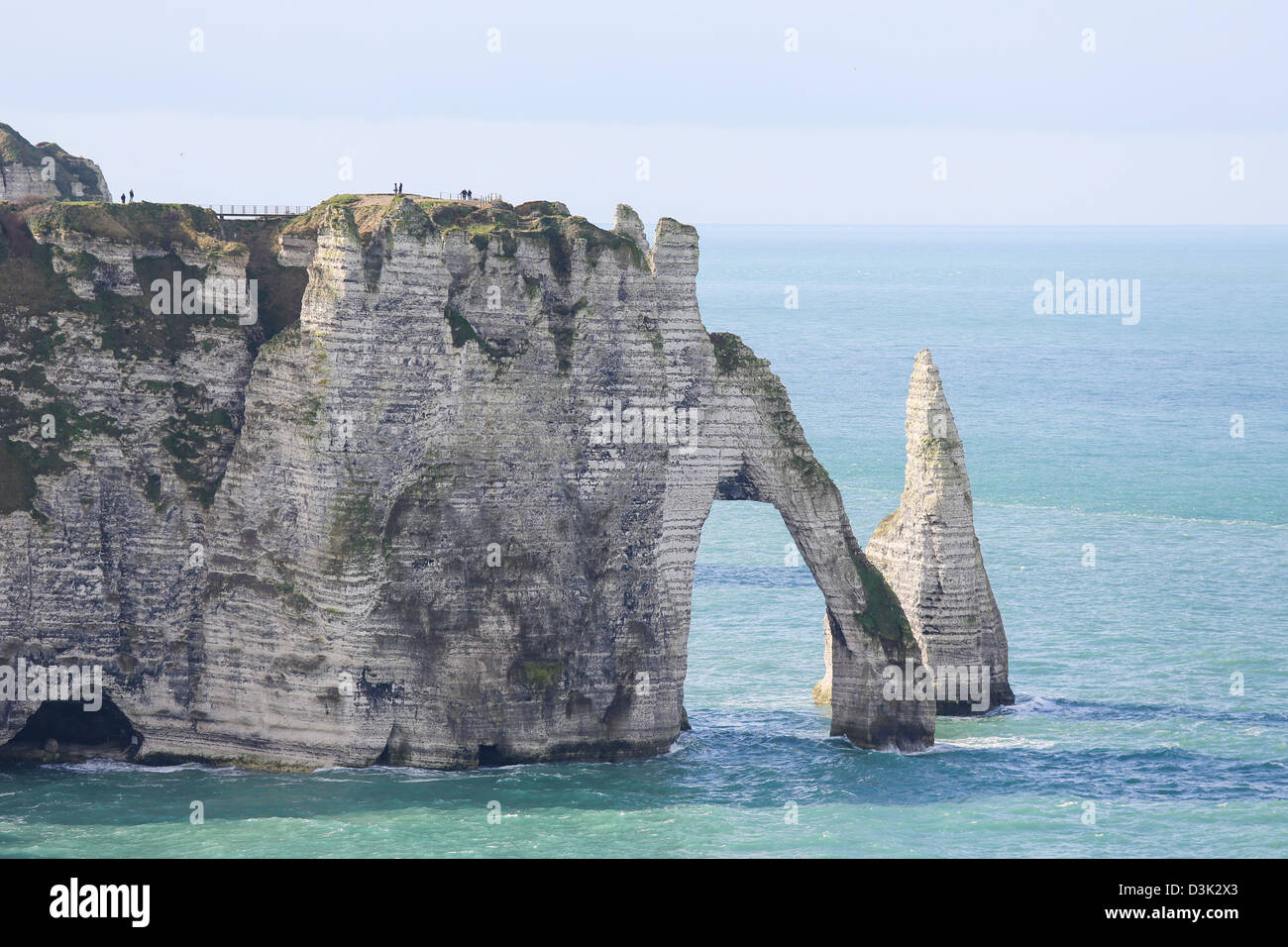 Chalk cliff at Etretat, Haute Normandie, France Stock Photo Alamy