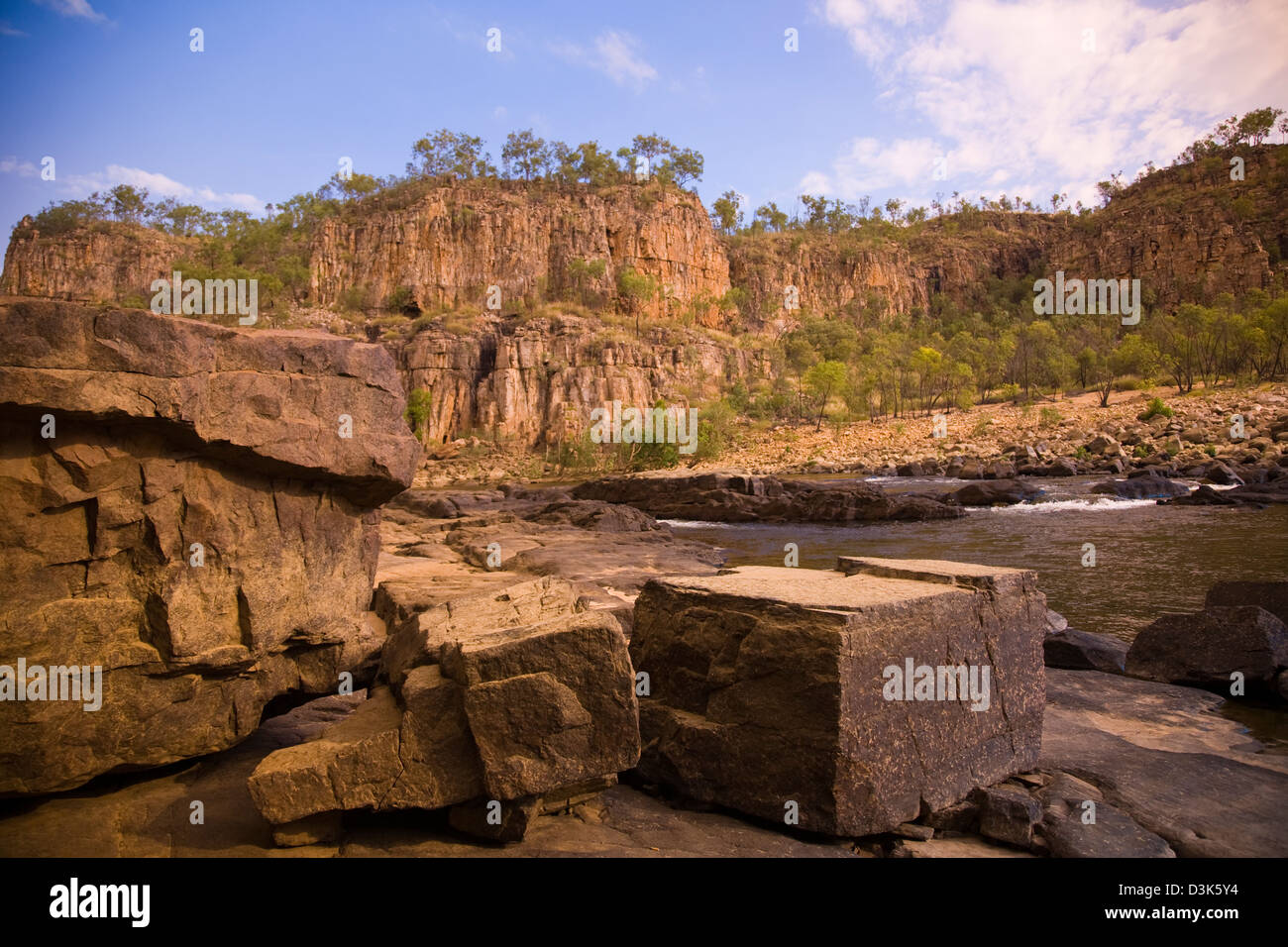 Nitmiluk National Park (formerly Katherine Gorge NP) and Katherine River, Northern Territory, Australia Stock Photo