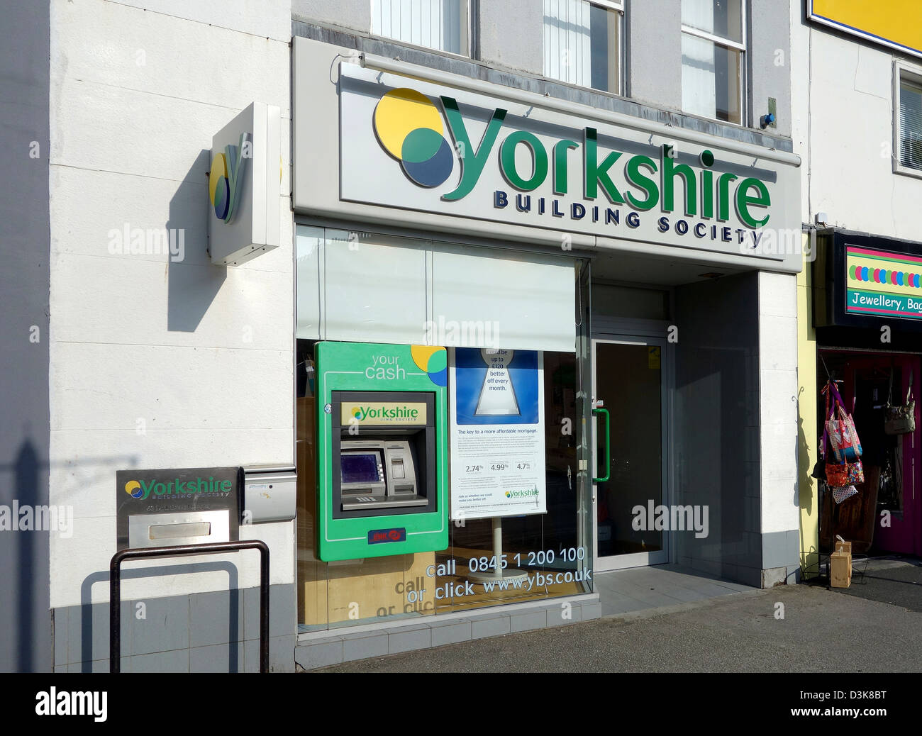 a branch of the Yorkshire Building Society Stock Photo Alamy