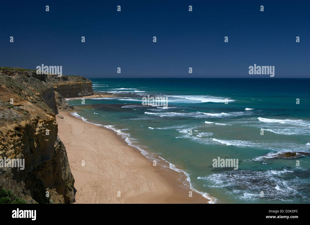 Princetown, Australia, the viewpoint of Gibson Steps Stock Photo