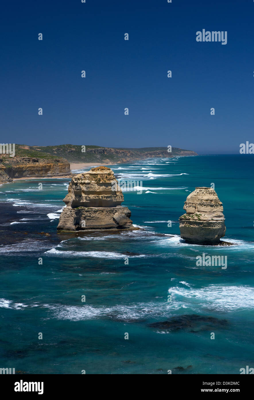 Princetown, Australia, Gog and Magog, the two rocks Stock Photo