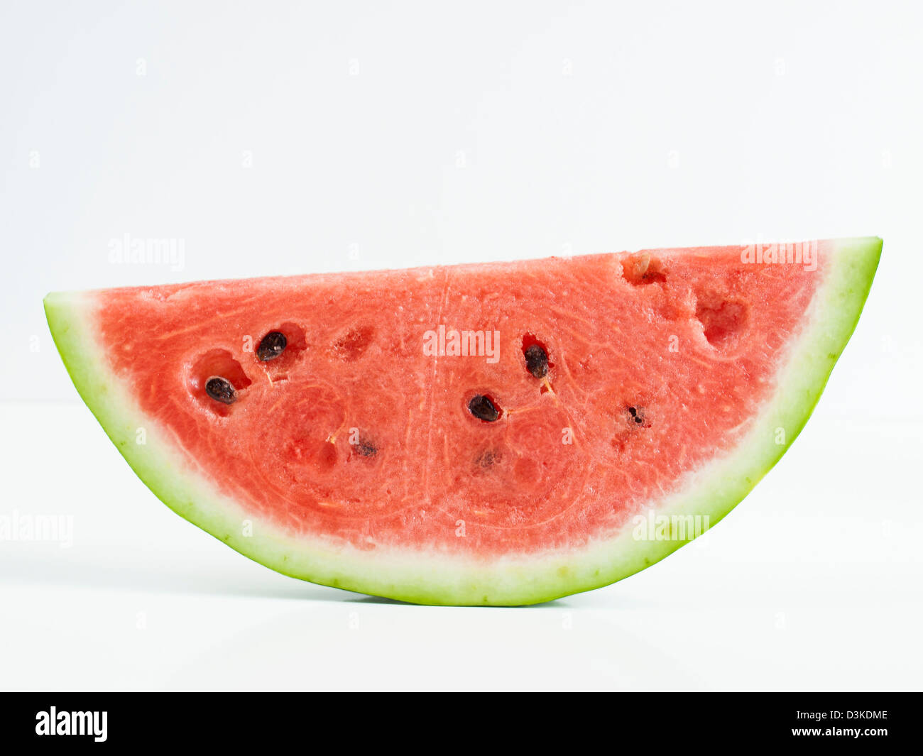 Fresh slices of watermelon on white background Stock Photo - Alamy