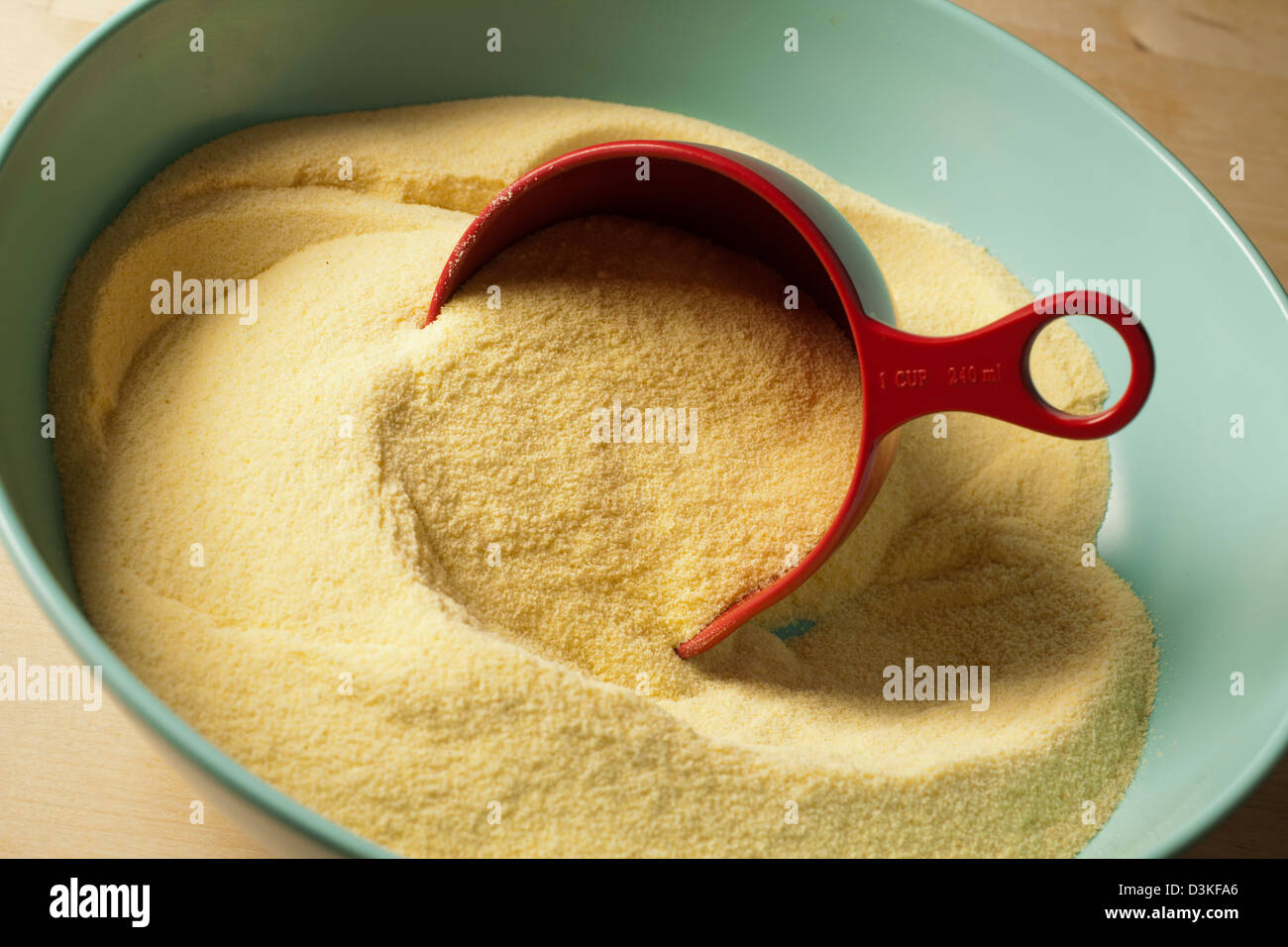 durum semolina flour Stock Photo