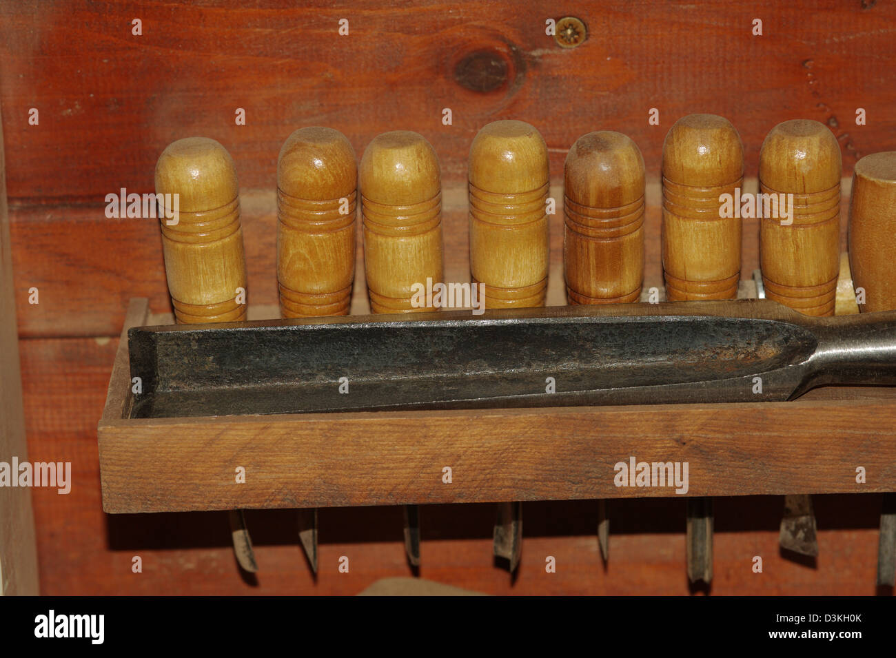 chisel handles set Stock Photo Alamy