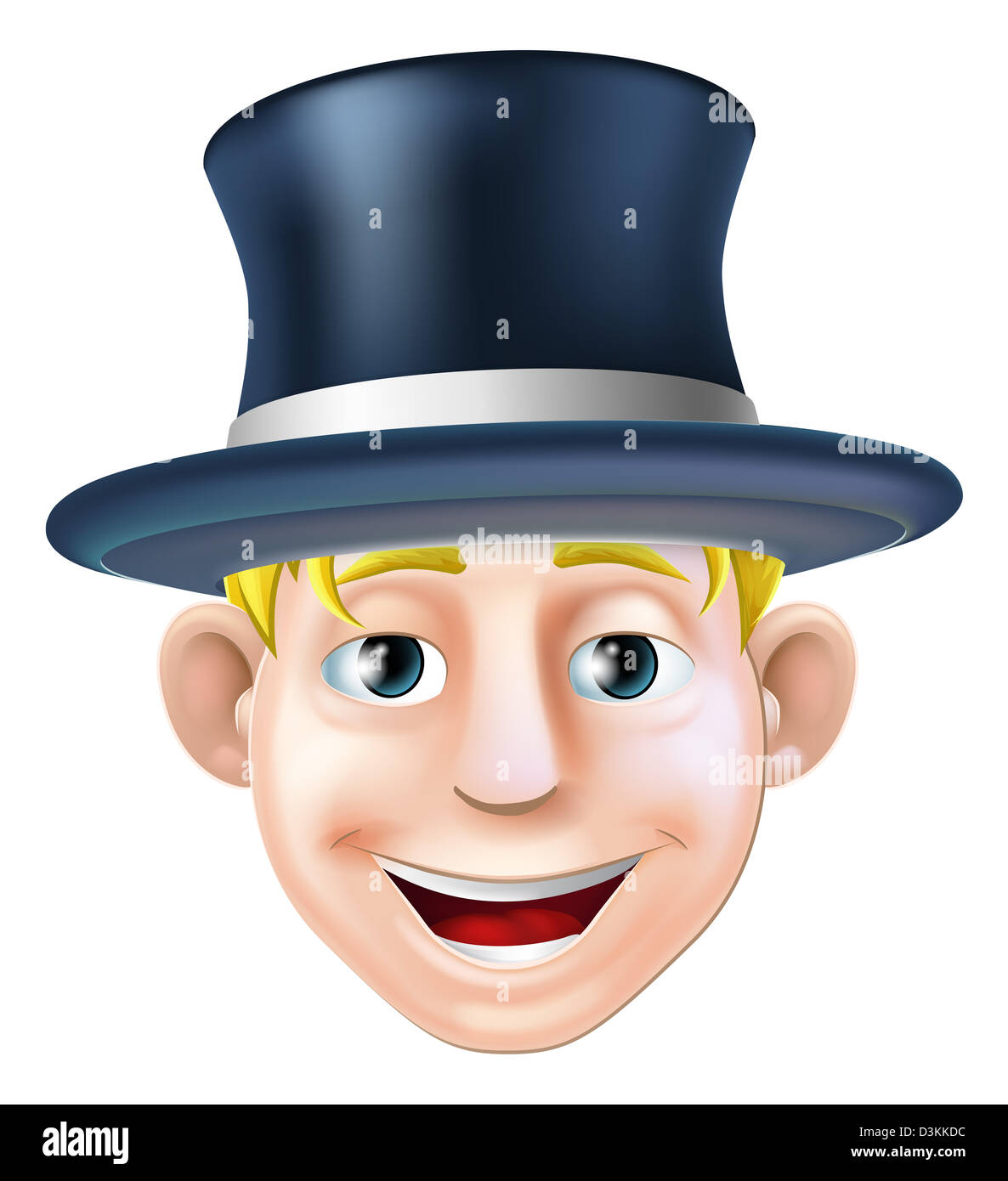 Cartoon Man Wearing Top Hat High Resolution Stock Photography And Images Alamy