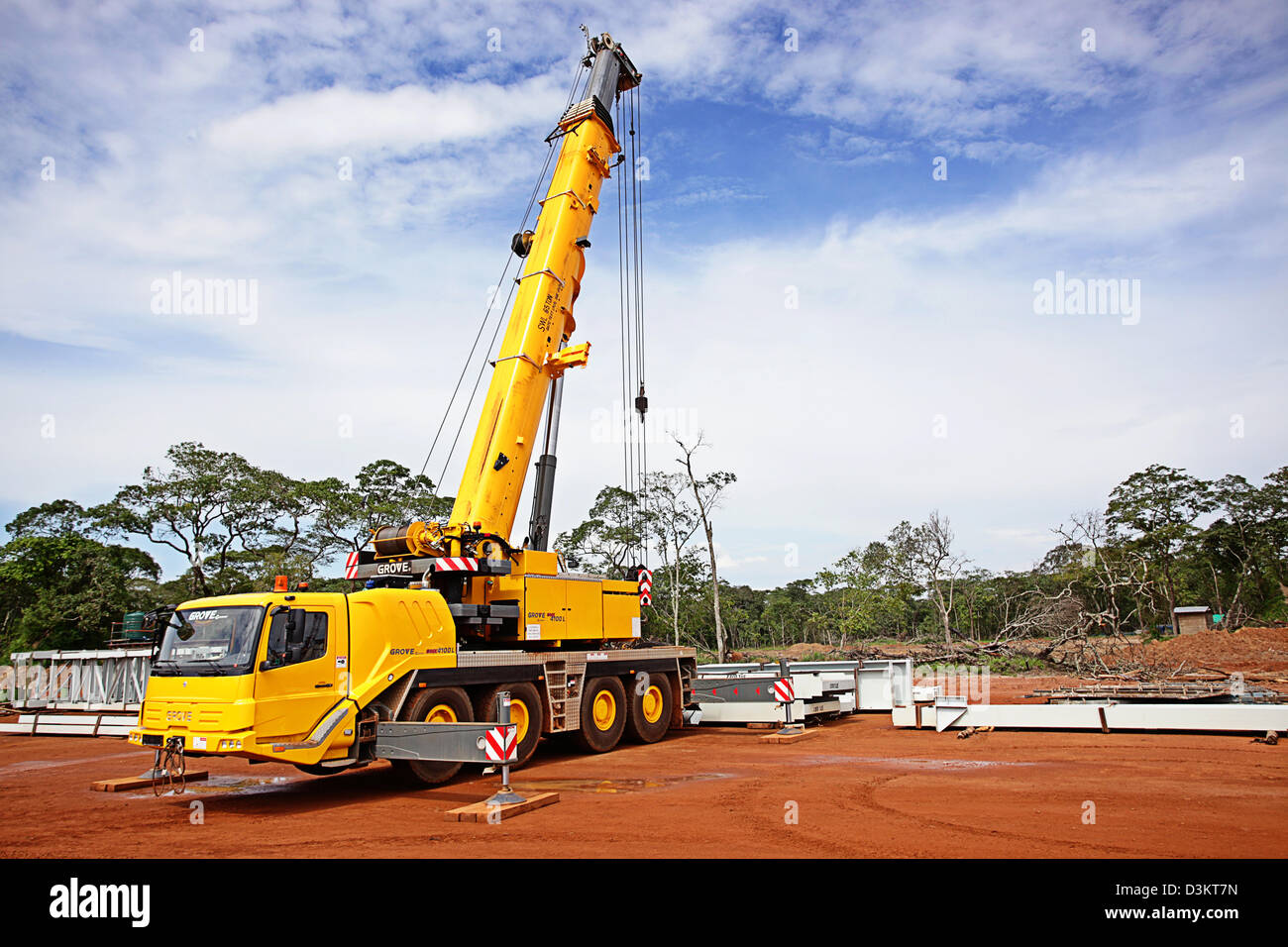 Mobile crane hires stock photography and images Alamy