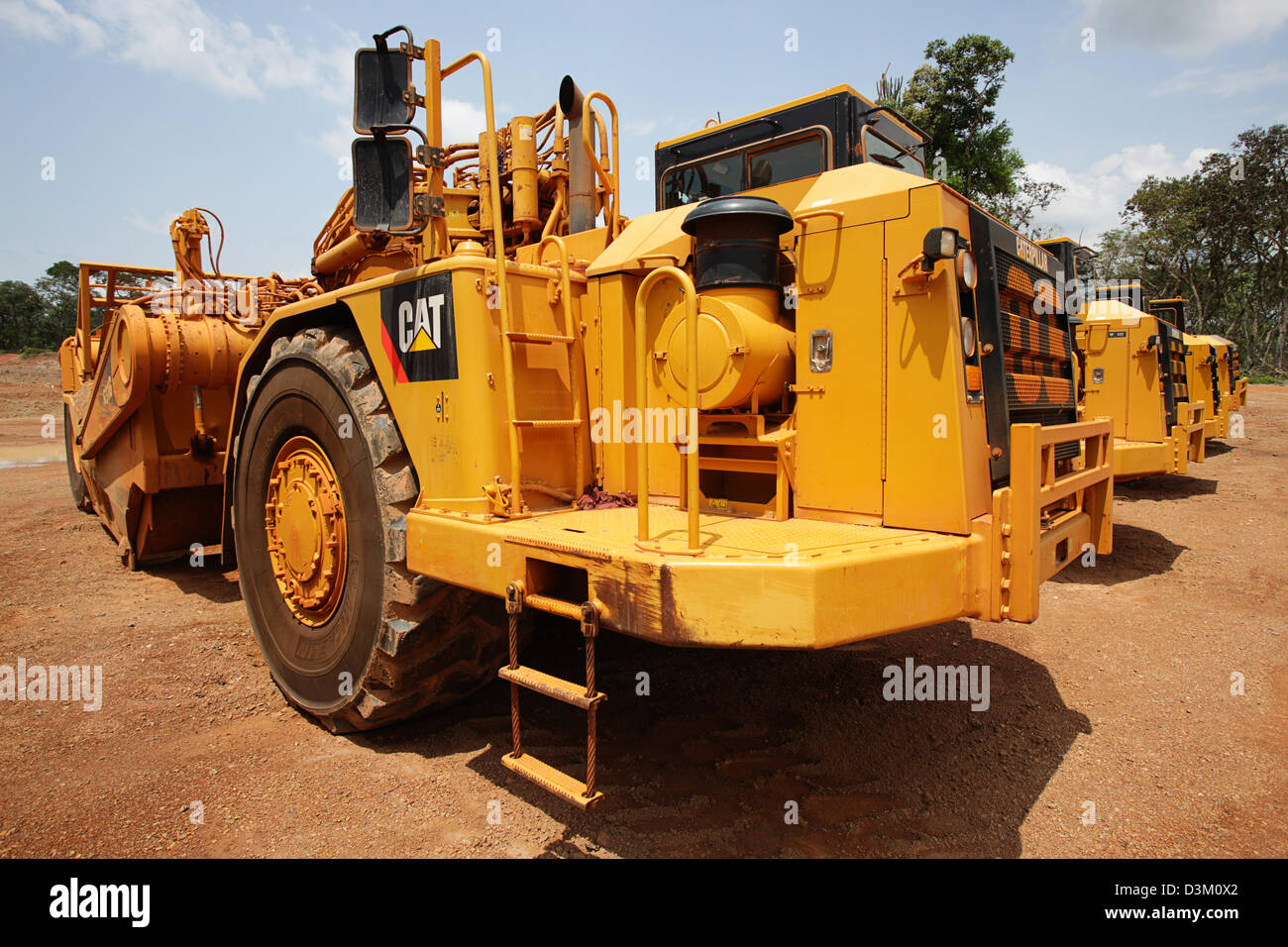 Caterpillar (CAT) machinery Zambia Stock Photo Alamy